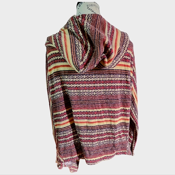 Papaya Open Front Lightweight Hooded Cardigan One Size Medium - Picture 2 of 3